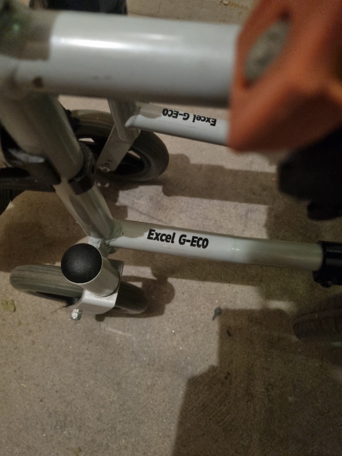 Excel G Go rolstoel 50 euro, Ophalen of Verzenden, Inklapbaar, Gebruikt, Duwrolstoel