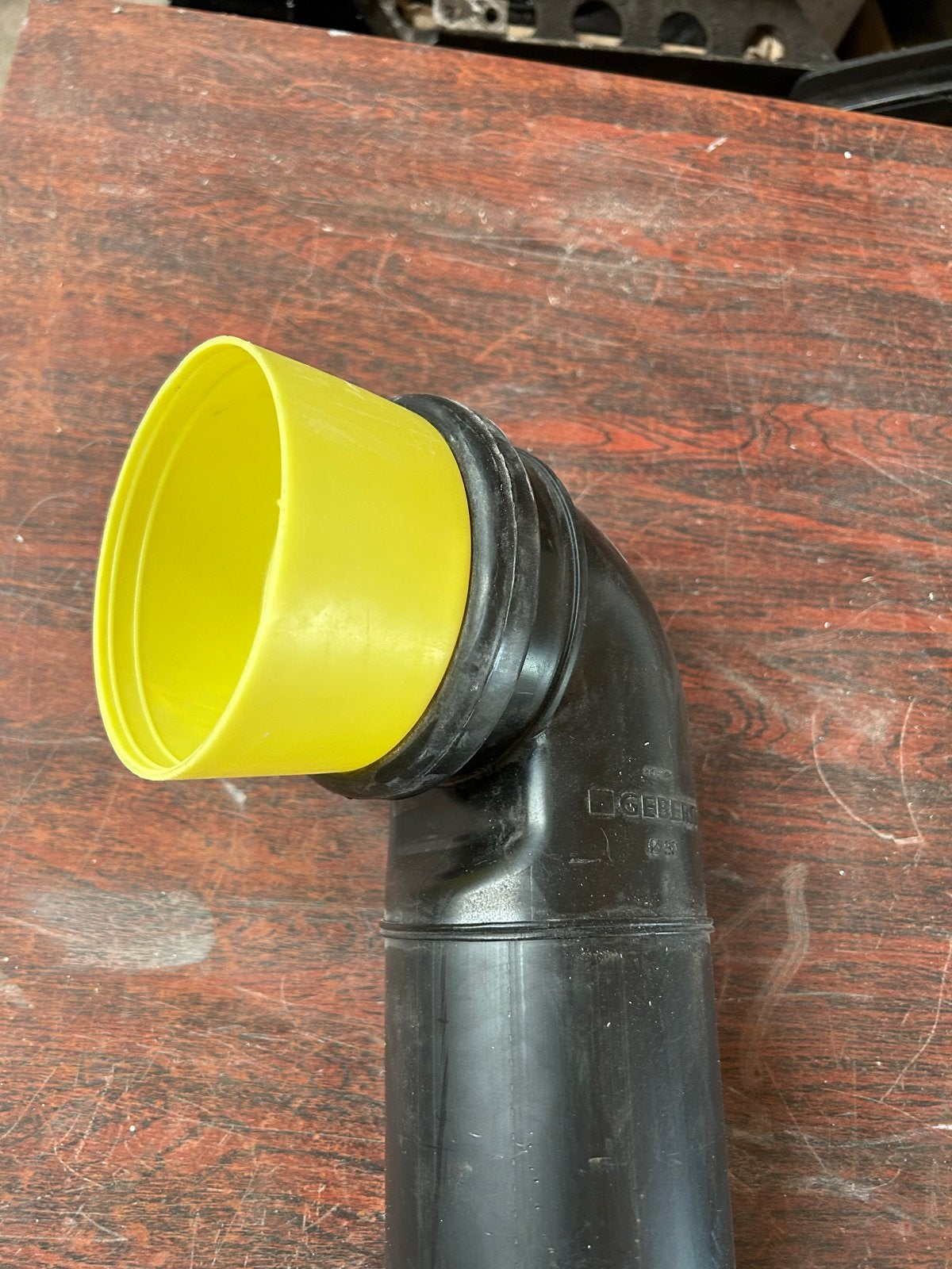 Geberit aansluitbocht PE 90/90, Overige materialen, Bochten, Nieuw, Ophalen of Verzenden