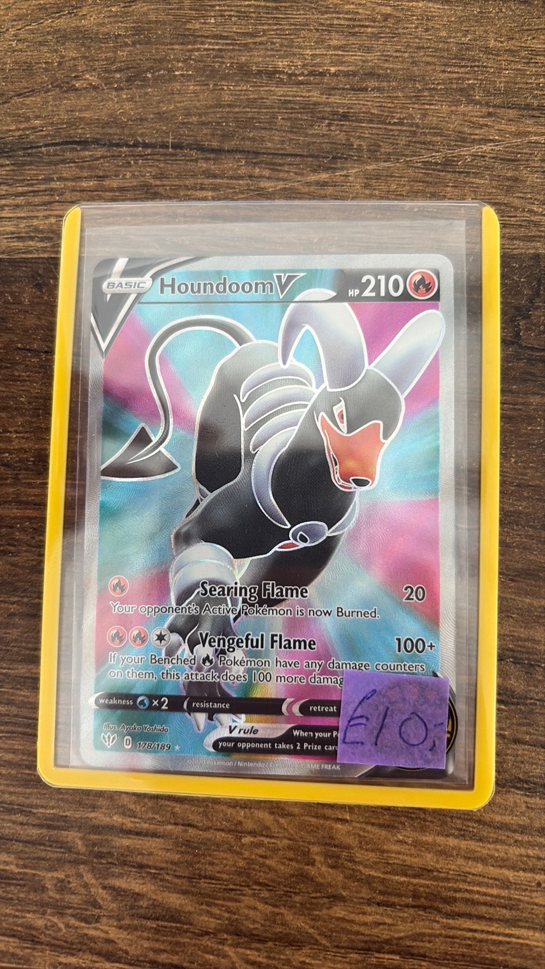 178 houndoom v, Ophalen of Verzenden, Nieuw, Losse kaart