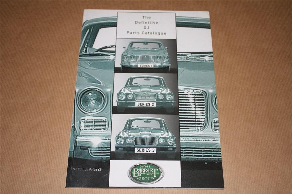 Jaguar - The definitive XJ Parts Catalogue, Ophalen of Verzenden