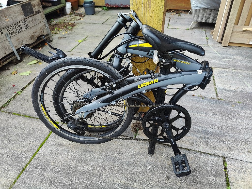 Opvouwbare fiets - Urban, Fietsen en Brommers, 20 inch of meer, Gebruikt, Versnellingen, Totaal opvouwbaar