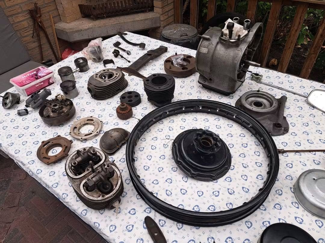BMW R25 onderdelen, Motoren, Ophalen, Gebruikt