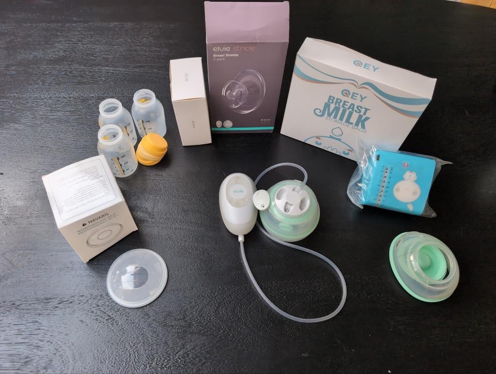 Elvie Stride borstkolf met accessoires, Ophalen of Verzenden, Borstkolf