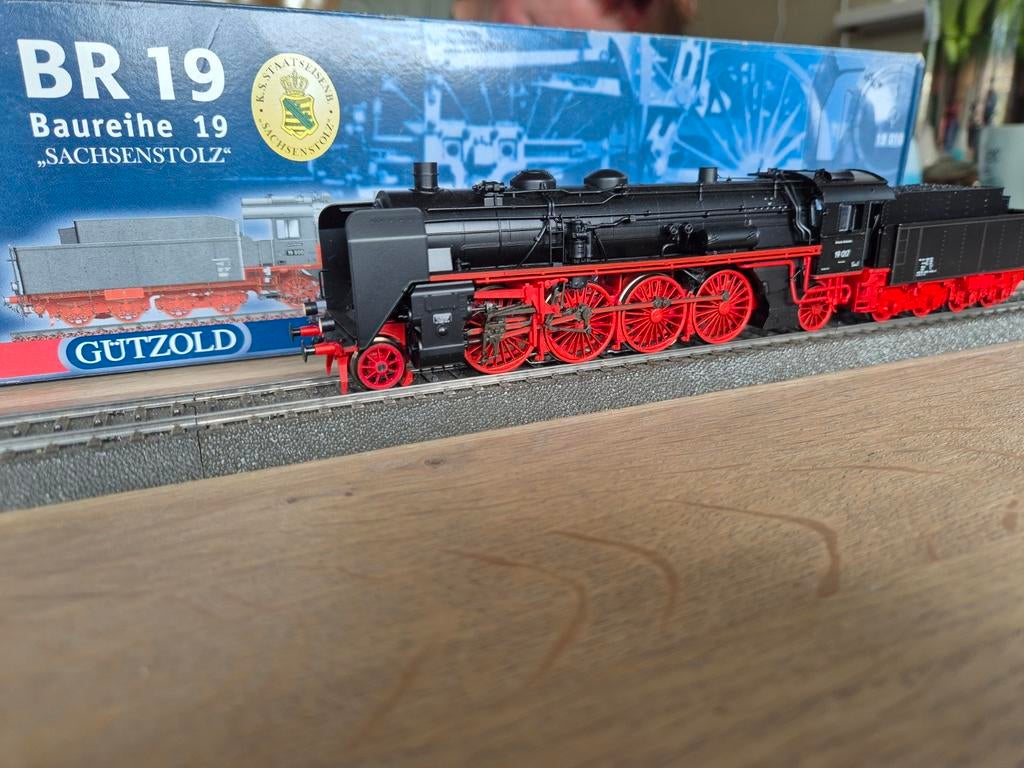 Gützold 48130 - BR 19.0 - DR, Wisselstroom, Locomotief, Nieuw, Ophalen of Verzenden