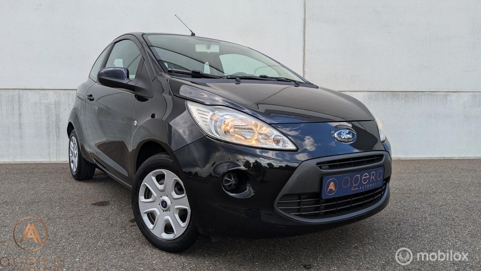 Ford Ka 1.2 Cool & Sound, Goed onderhouden, Garantie, Airco, Voorwielaandrijving, Euro 5, Stof, Gebruikt
