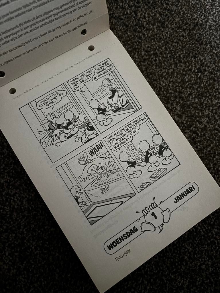 Donald Duck scheurkalender 2020, Ophalen of Verzenden, Maandkalender, Nieuw