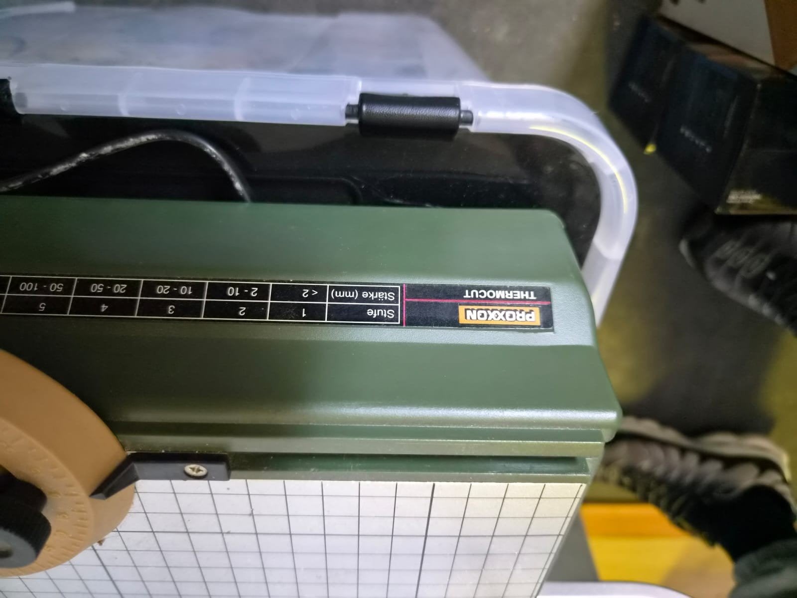 Proxxon Thermocut Tempex Snijder, Ophalen, Gebruikt