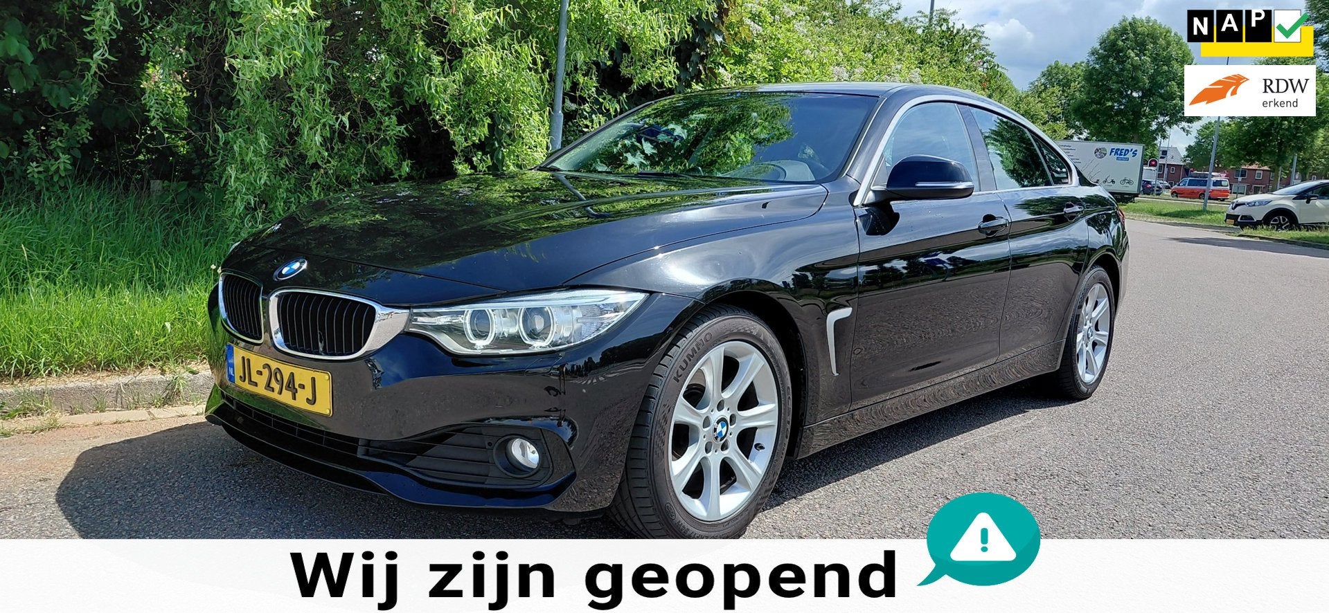 BMW 4-serie Gran Coupé 418i Centennial Executive in Schitte