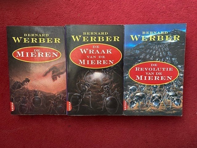 BERNARD WERBER DE MIEREN DE COMPLETE TRILOGIE IN GOEDE GELEZ, Boeken, Ophalen of Verzenden, Gelezen