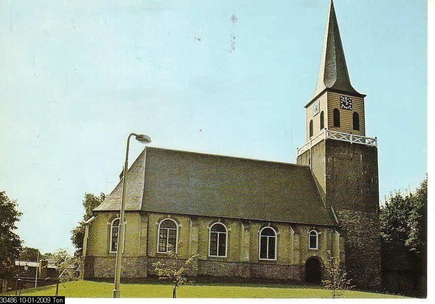 Ansichtkaart	Wolvega 	NH kerk, Verzenden, 1960 tot 1980, Ongelopen, Friesland
