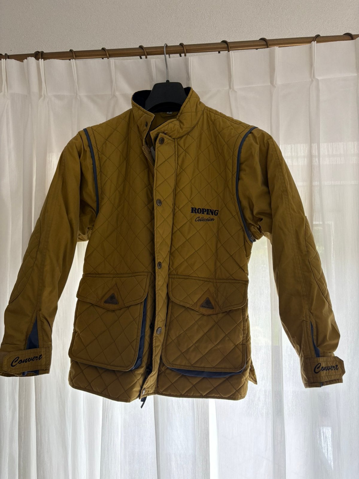 Paardrijjas (en bodywarmer) maat S /zgan, Ophalen, Kinderen, Zo goed als nieuw, Geel