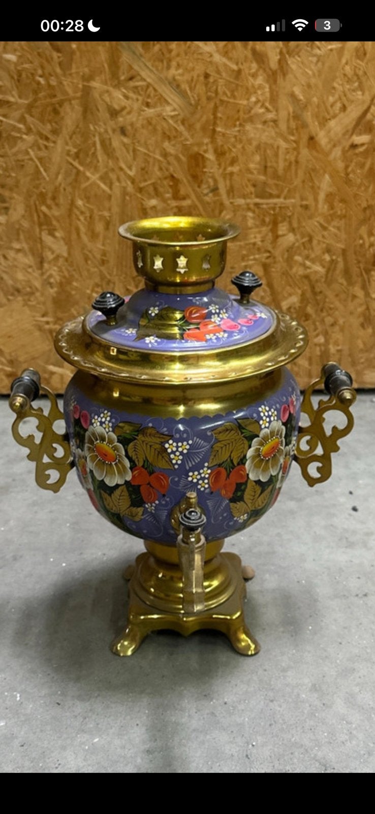 Russische Samowar nieuw, Antiek en Kunst, Verzenden