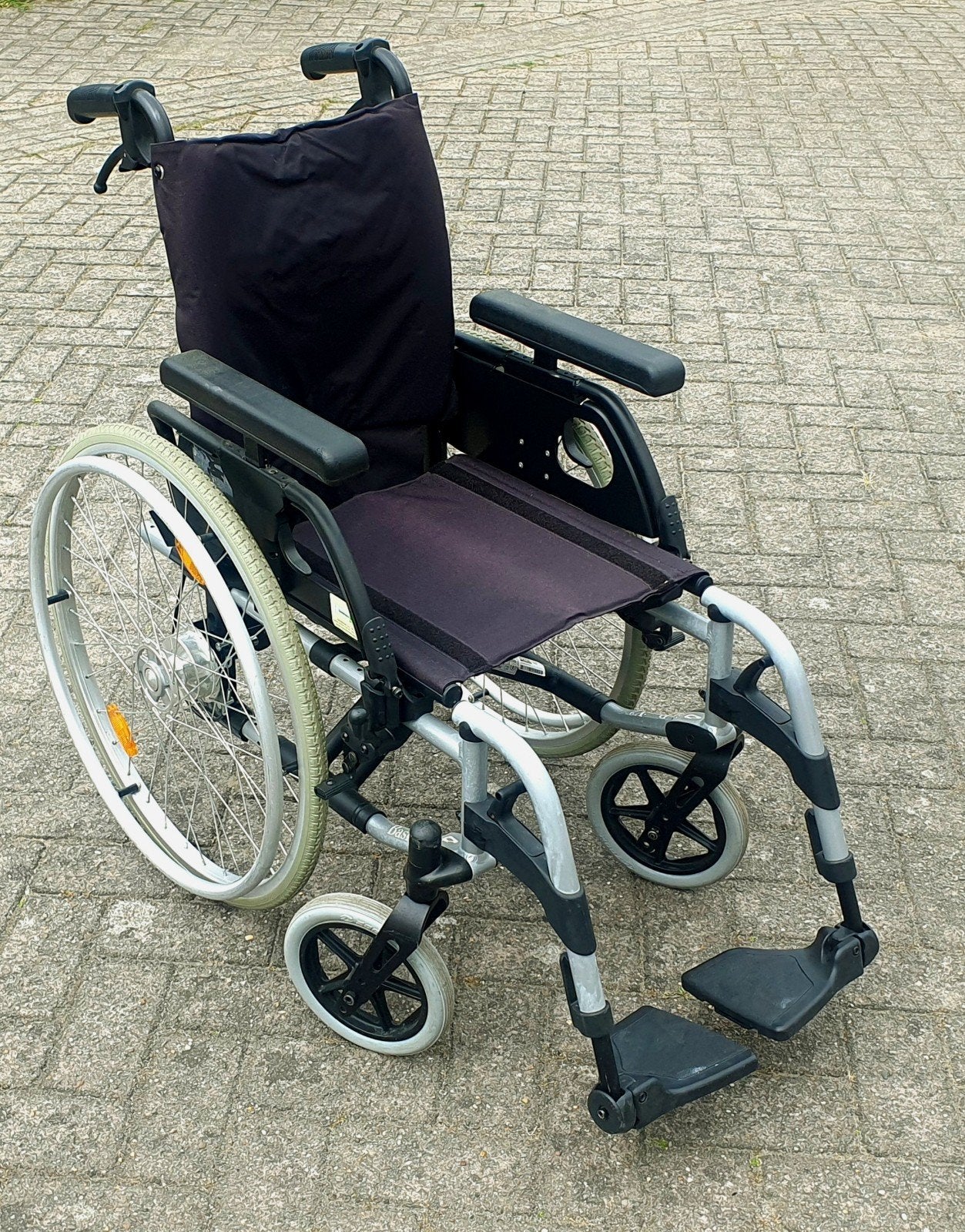 Compacte rolstoel inklapbaar met remmen voor de begeleider, Diversen, Rolstoelen, Rolstoel inklapbaar, Rolstoel inklapbaar, Rolstoel inklapbaar