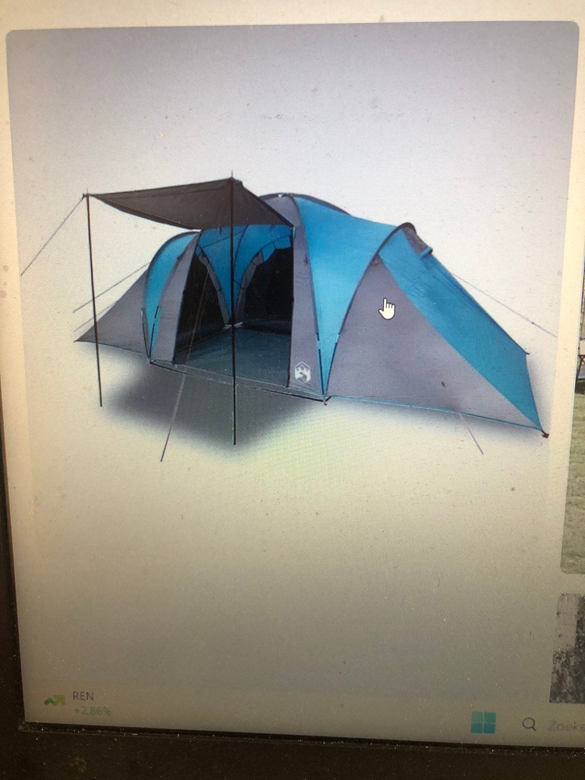 Family dome tent (outwell), Ophalen of Verzenden, Zo goed als nieuw, Tot en met 6