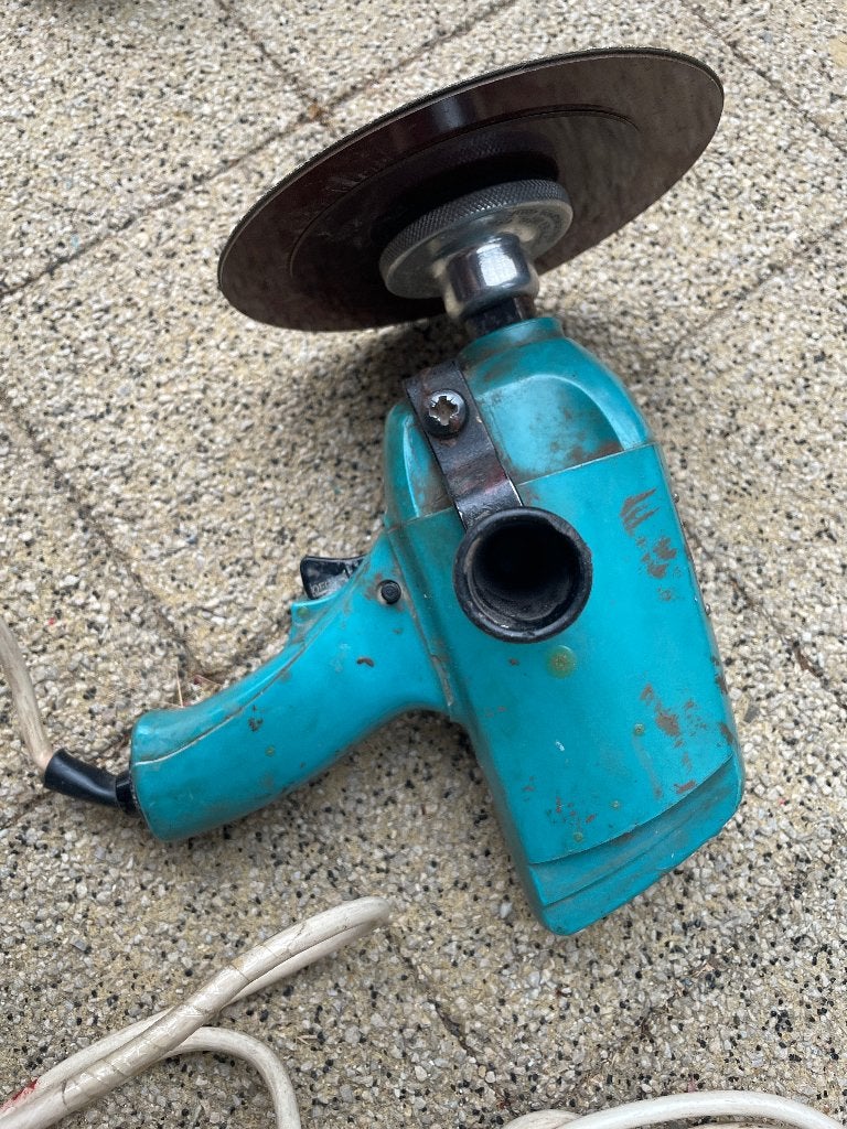Vintage Wolf Sapphire 1C schuurmachine, Doe-het-zelf en Verbouw, Ophalen of Verzenden, Gebruikt, Minder dan 600 watt, Overige typen