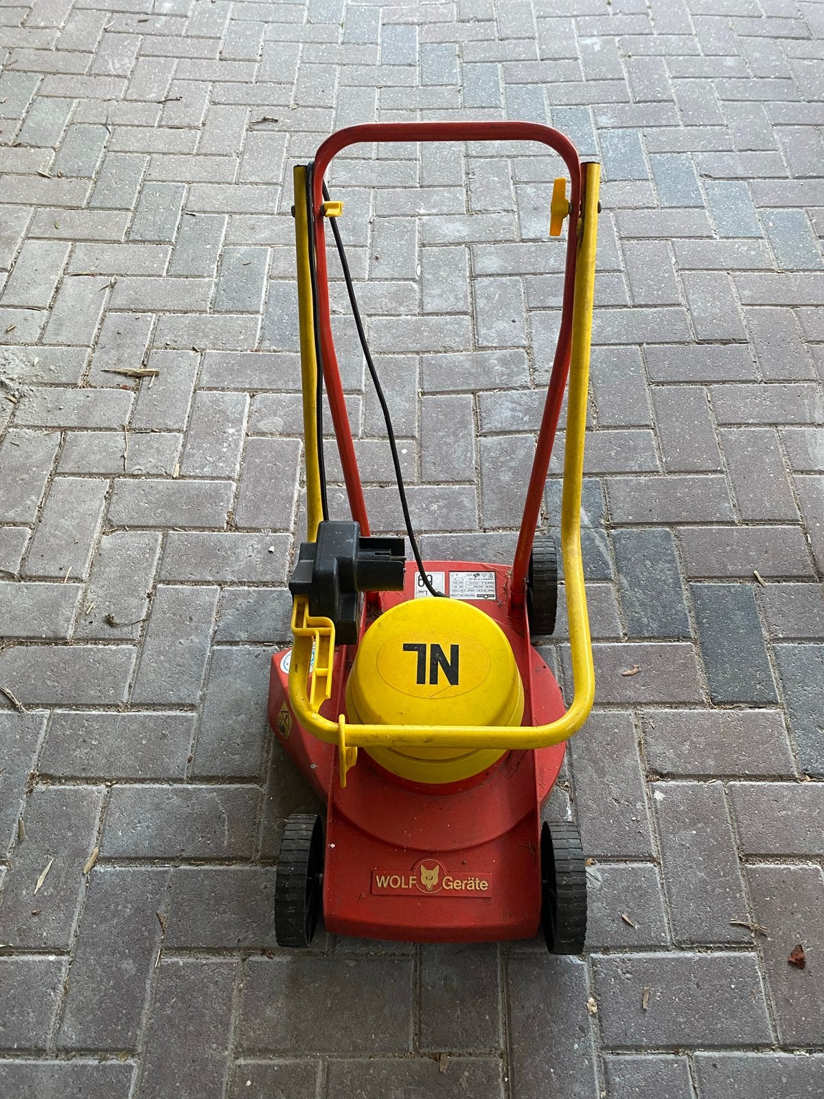 Wolf Garten TE 32 W elektrische grasmaaier, Ophalen, Gebruikt