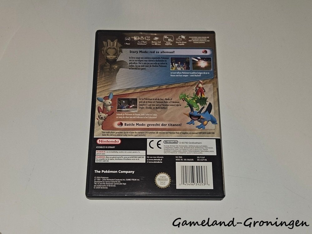 Pokemon Colosseum met Pokemon Box (Gamecube, Spelcomputers en Games, Games | Nintendo GameCube, Gebruikt, -, -, 1 speler