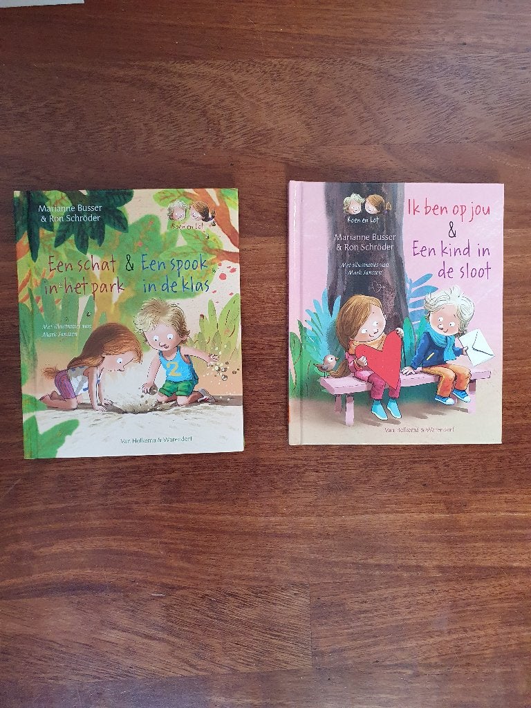 Koen en Lot boeken van Marianne Busser en Ron Schröder, Ophalen of Verzenden, Gelezen, Fictie algemeen