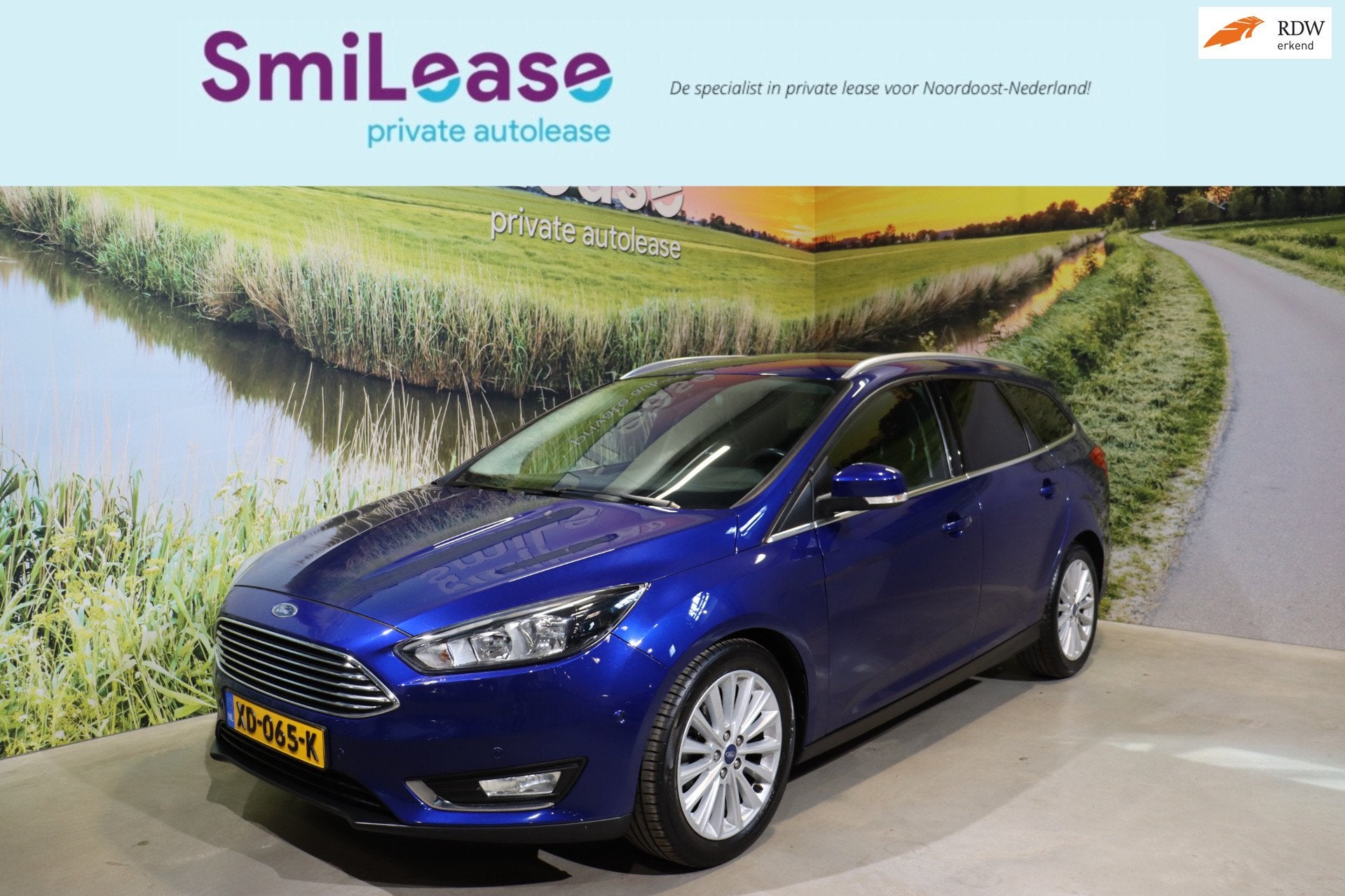 Ford Focus Wagon 1.0 Titanium | Trekhaak | Navi | CarPlay |, Gebruikt, Met garantie (alle), Handgeschakeld, 1216 kg