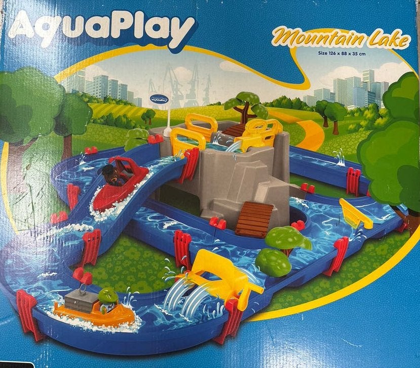 Aquaplay Mountain Lake Waterbaan, Ophalen, Gebruikt