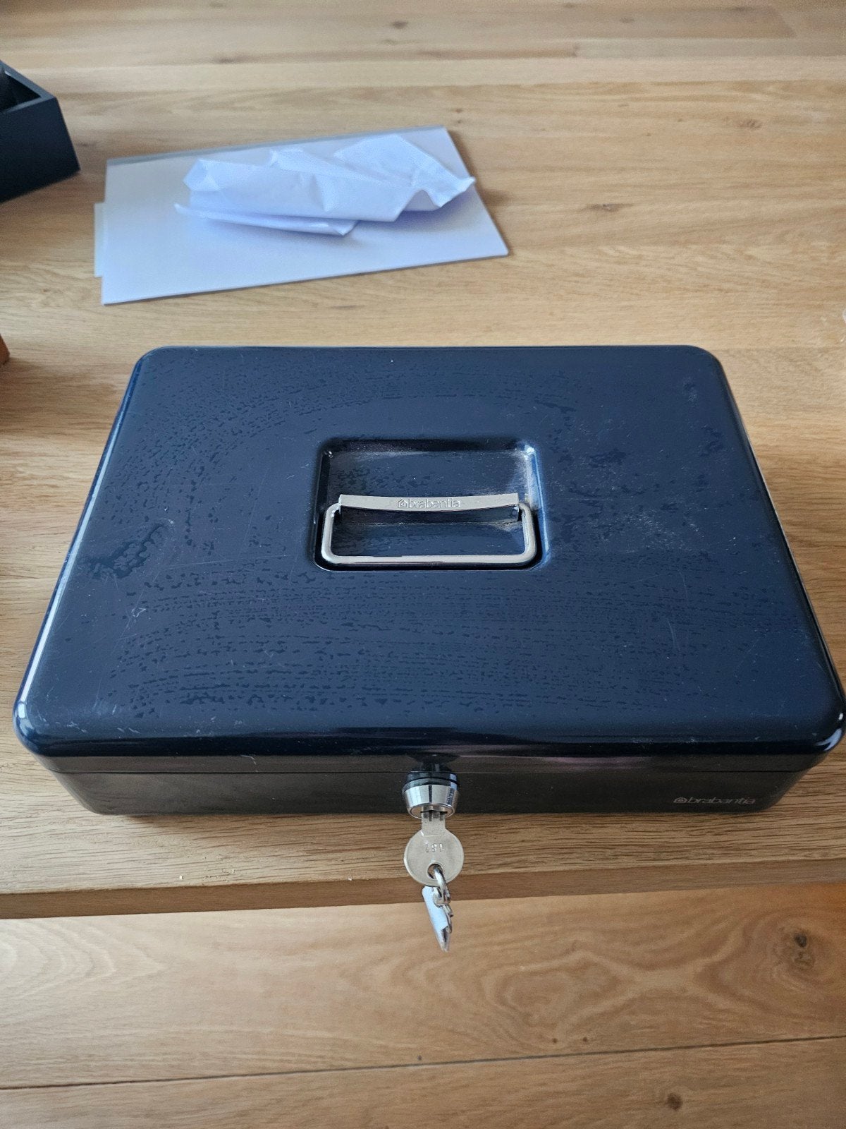 Brabantia Geldkistje - Veilig en Compact, Ophalen of Verzenden, Gebruikt