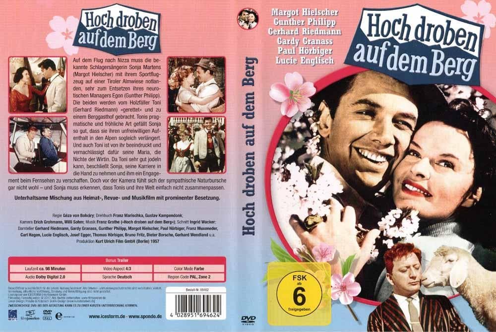 Hoch Droben auf dem Berg 1957 met Margot Hielscher,, Gebruikt, Alle leeftijden, Drama, Ophalen of Verzenden