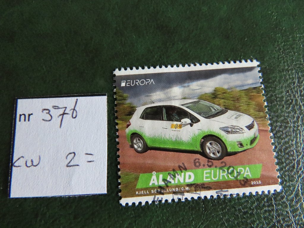 Aland 376, Ophalen of Verzenden, Finland, Gestempeld
