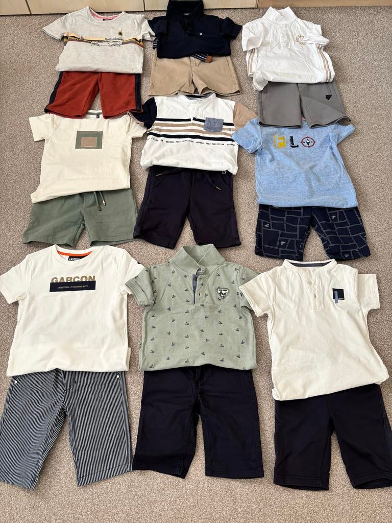 Jongenskleding pakket maat 128 (Le Chic, LEV, Mayoral), Kinderen en Baby's, Ophalen of Verzenden, Nieuw, Jongen, Setje