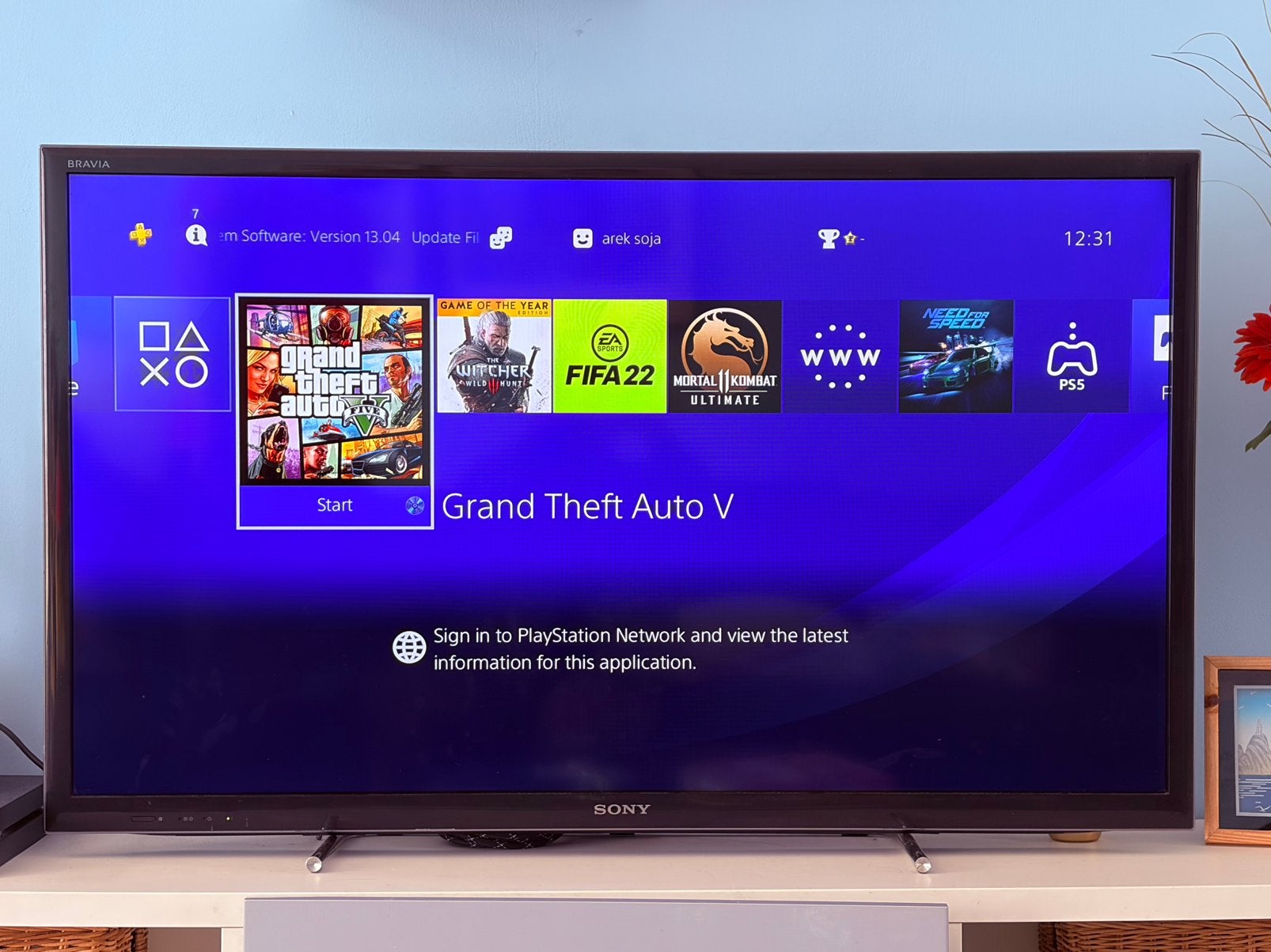 Sony KDL‑46EX650 – 46” LED TV, Ophalen, 50 Hz, Gebruikt, LED