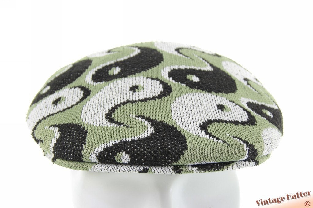 Platte pet Kangol 3D Balance 504 zacht groen S, M, L, XL new, Nieuw, Pet, Kangol - 3D Balance 504, One size fits all