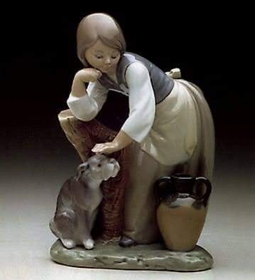 Lladro 1246 Caress, Ophalen of Verzenden, Zo goed als nieuw, Mens