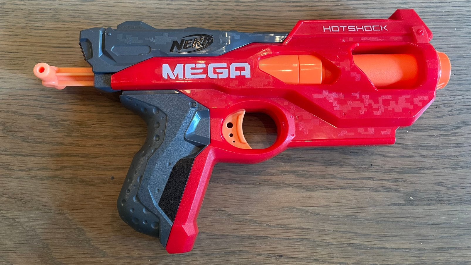 Nerf megahorshot blaster nerfpistool nerv, Ophalen of Verzenden, Zo goed als nieuw