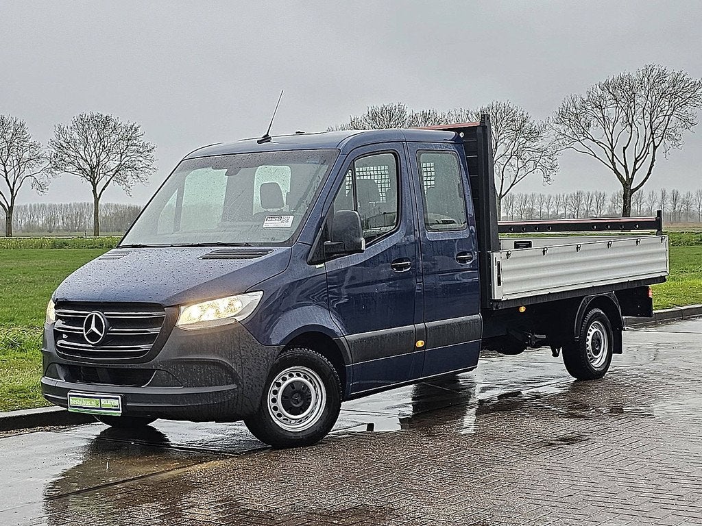 MERCEDES-BENZ SPRINTER 317 l3 open laadbak dc!, Auto's, Achterwielaandrijving, Gebruikt, Euro 6, 4 cilinders