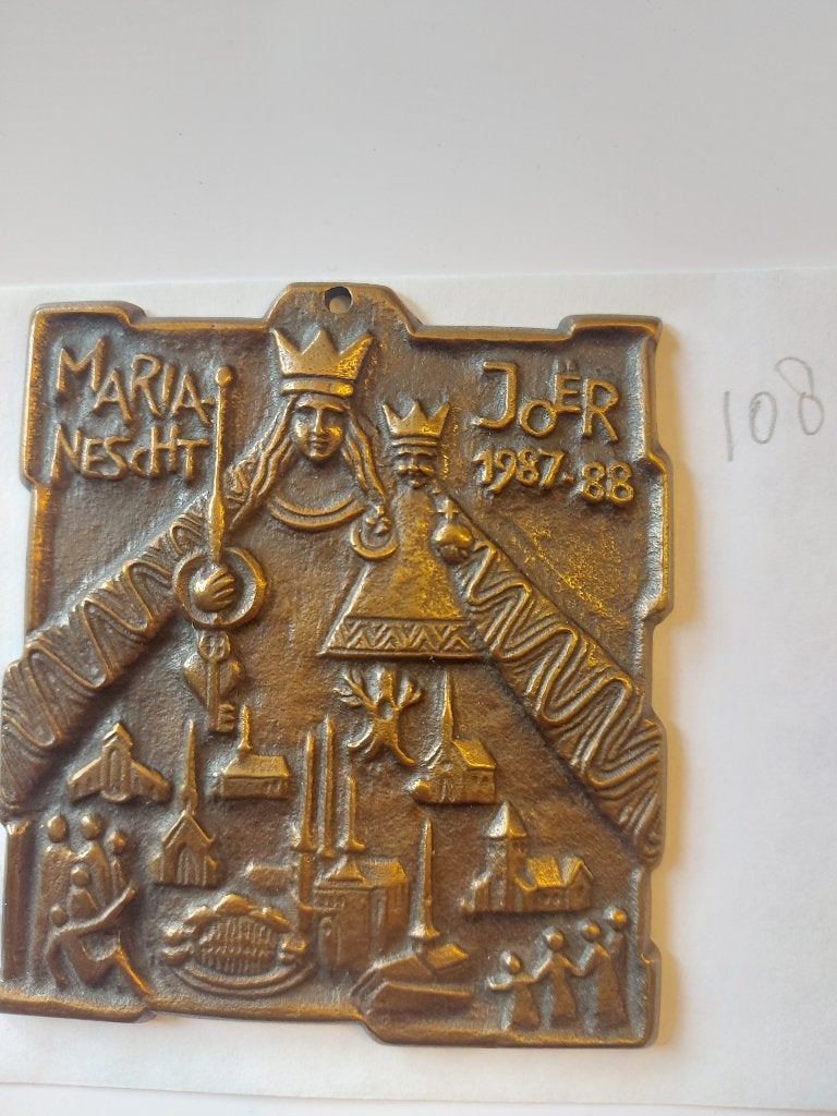 plaquette, Ophalen of Verzenden, Overige materialen