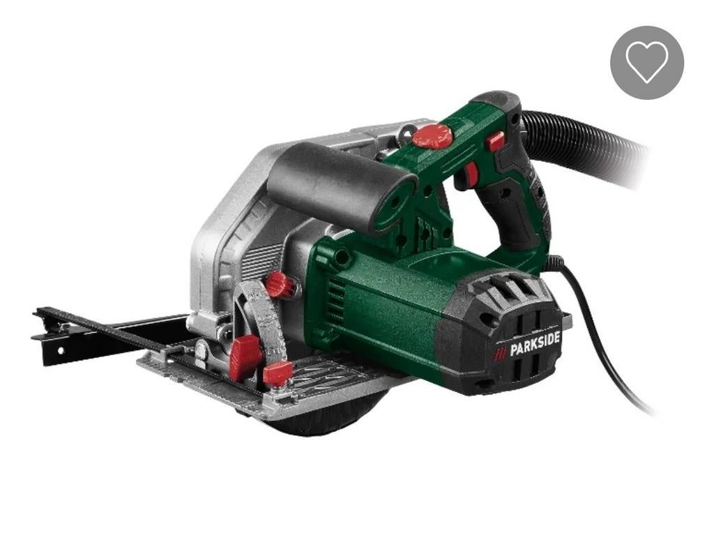 Parkside Handcirkelzaag - Krachtig en Nauwkeurig Zagen, Gebruikt, Cirkelzaag, 600 tot 1200 watt, Ophalen of Verzenden