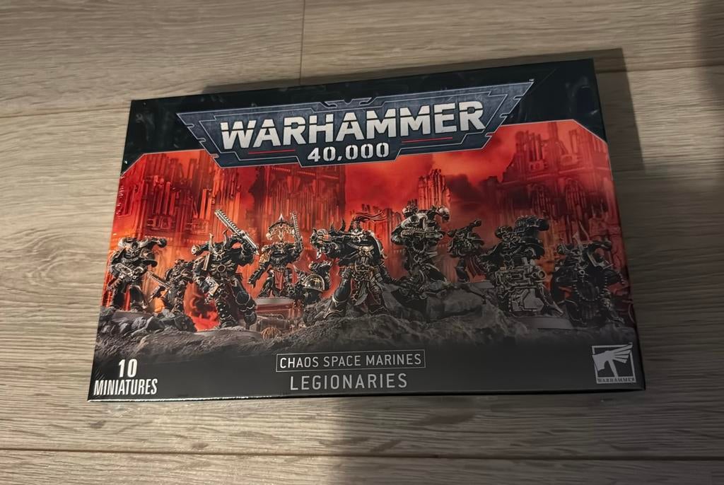 Warhammer 40k Chaos Space Marines Legionaries (nieuw sealed), Ophalen of Verzenden, Zo goed als nieuw, Warhammer 40000