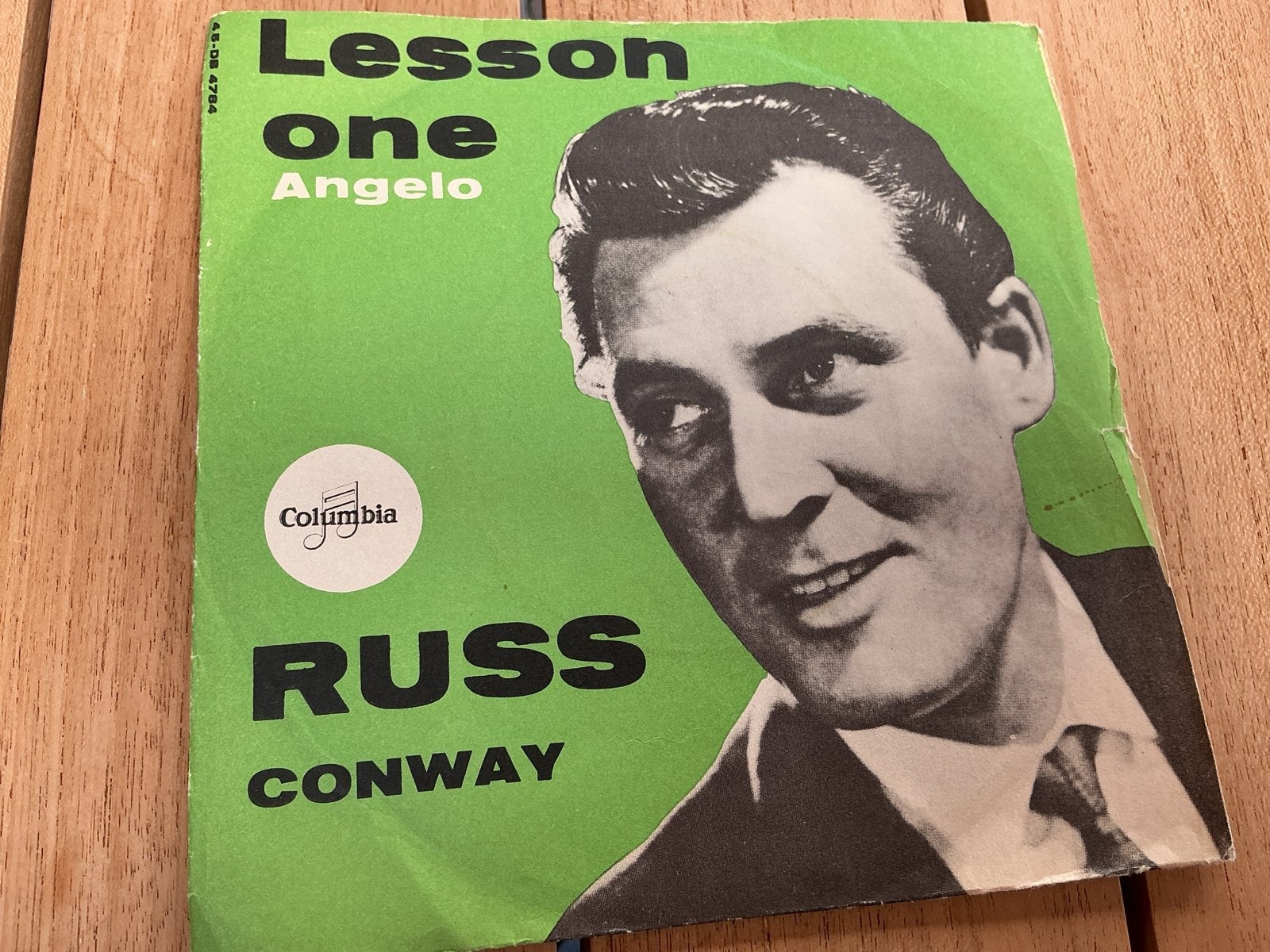 Russ Conway - Lesson One / Angelo (Vinyl Single), Cd's en Dvd's, Vinyl Singles, Gebruikt, Originele persing, 7 inch, Ophalen of Verzenden