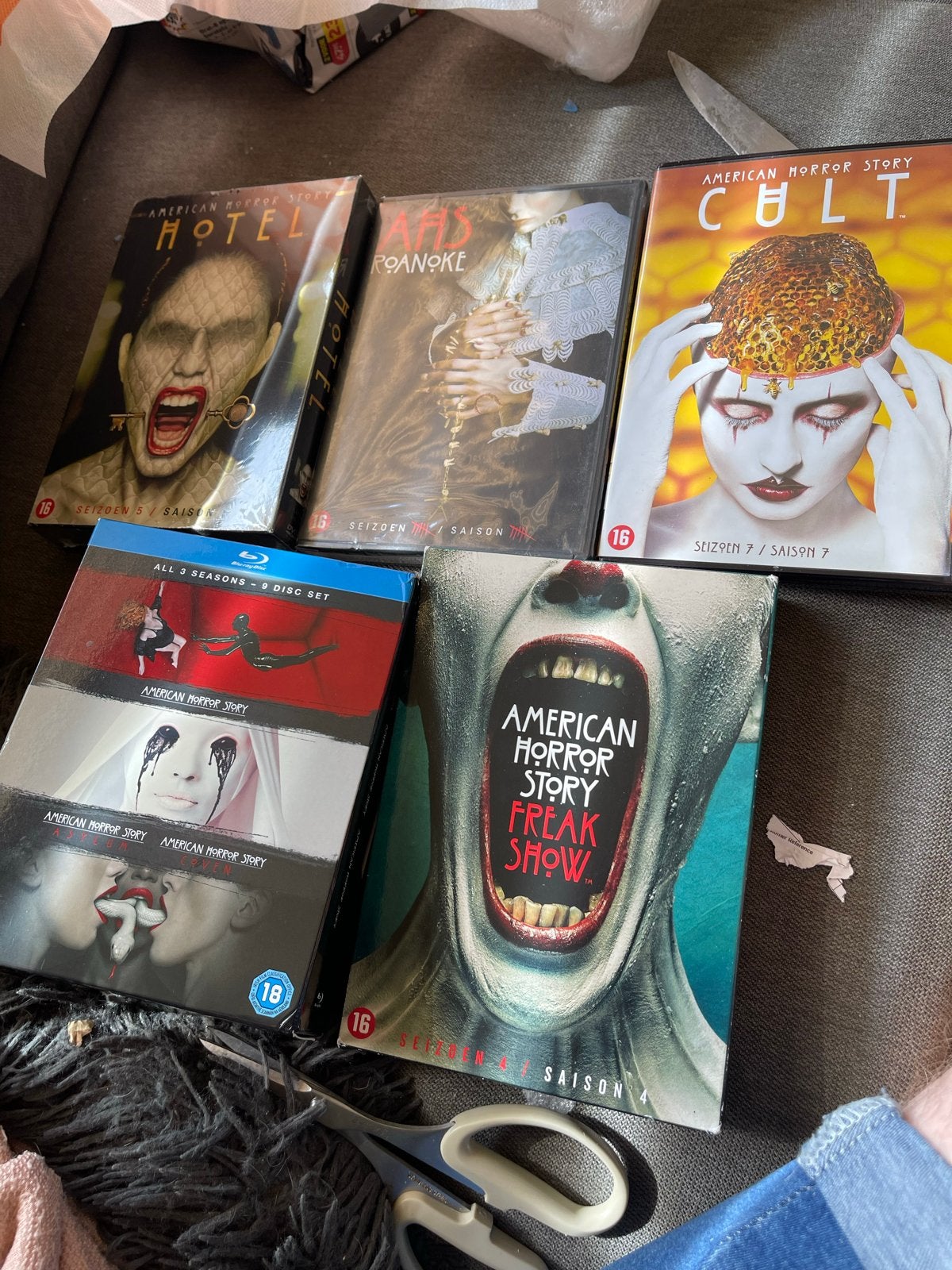 American Horror Story DVD Boxsets (Seizoen 1-7), Horror, Vanaf 16 jaar, Boxset, Ophalen of Verzenden