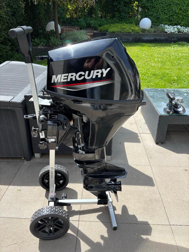 Mercury 10 PK 4takt afstandbediening, Watersport en Boten, Buiten- en Binnenboordmotoren, Ophalen, 5 tot 10 pk, Zo goed als nieuw