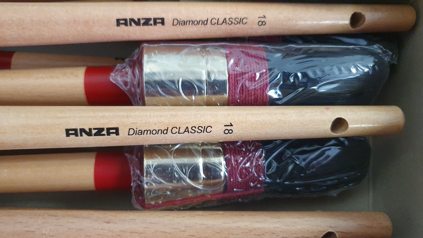 Anza Diamond Classic maat 18, Ophalen, Nieuw, Kwast