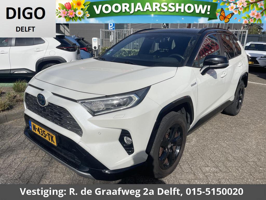 Toyota RAV4 2.5 Hybrid AWD Bi-Tone | 1650 KG trekgewicht | J, Auto's, Toyota, Automaat, Gebruikt, Euro 6, 4 cilinders