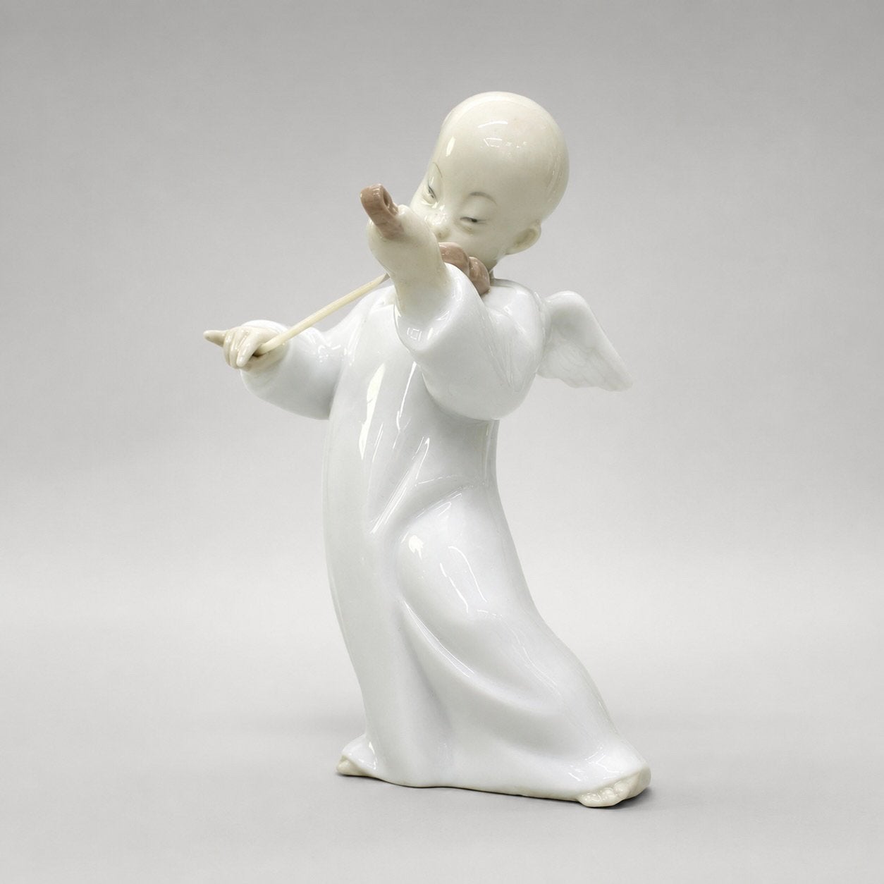 Lladró 4536 Angel Playing Violin – Retired – Porselein, Ophalen of Verzenden, Zo goed als nieuw