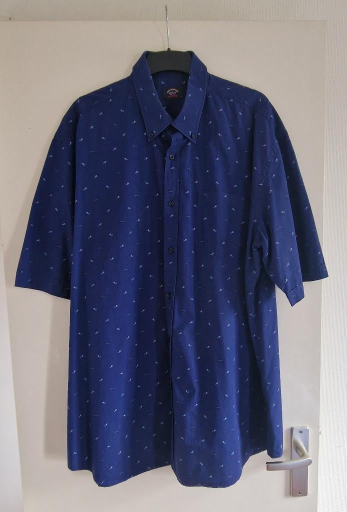 Paul & Shark overhemd maat 46, Blauw, Ophalen of Verzenden, Overige halswijdtes, Gedragen