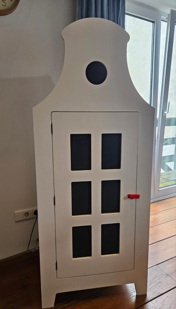 Boekenkast Grachtenhuis, Ophalen, Zo goed als nieuw, 25 tot 50 cm, 150 tot 200 cm
