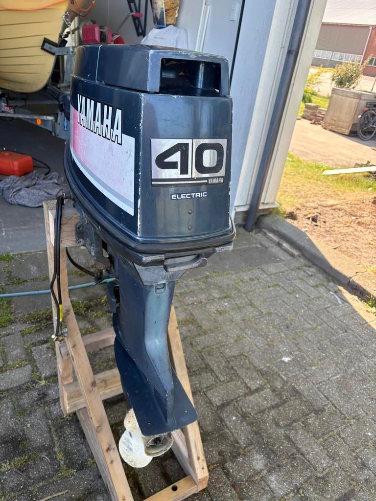 Yamaha 40pk op knuppel buitenboordmotor, Ophalen of Verzenden, Zo goed als nieuw