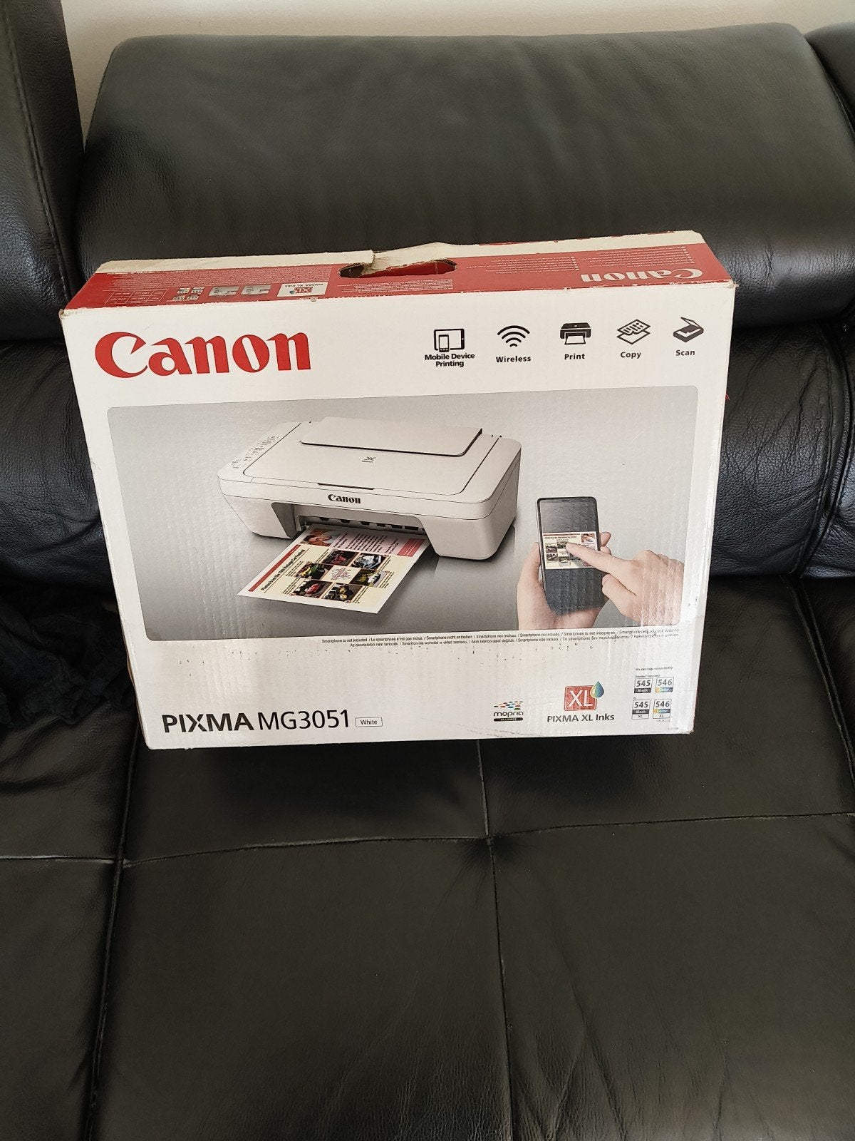 Canon Pixma MG3051 All-in-One Printer - Inktcartridge leeg, Computers en Software, Ophalen, Gebruikt, Canon, Inkjetprinter