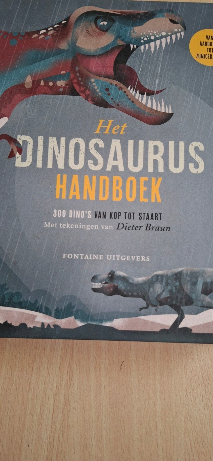 Dinosaurus boek, Ophalen