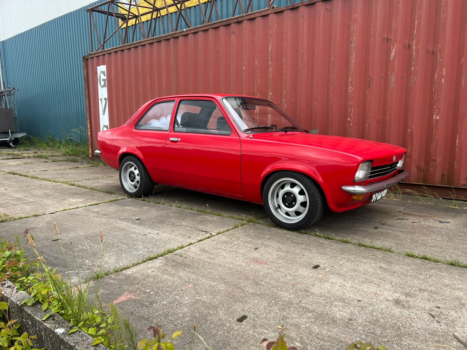 Opel Kadett 3.0 v6 1973 Rood, Automaat, 970 kg, Achterwielaandrijving, Kadett