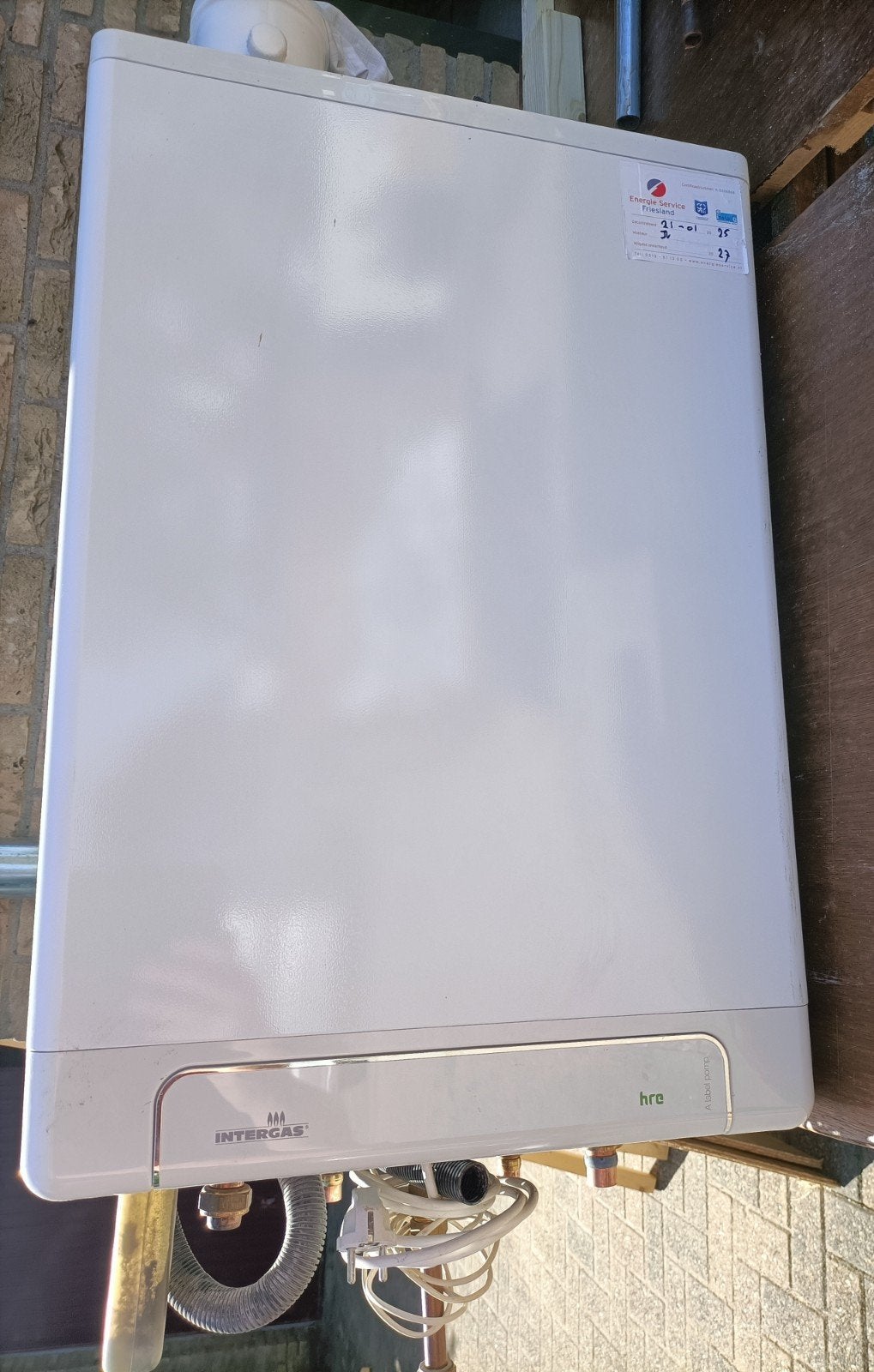 Intergas HRE Combiketel - september 2019 - Goede staat, Ophalen, 30 tot 80 cm, Gebruikt, Cv-ketel of Combi-ketel