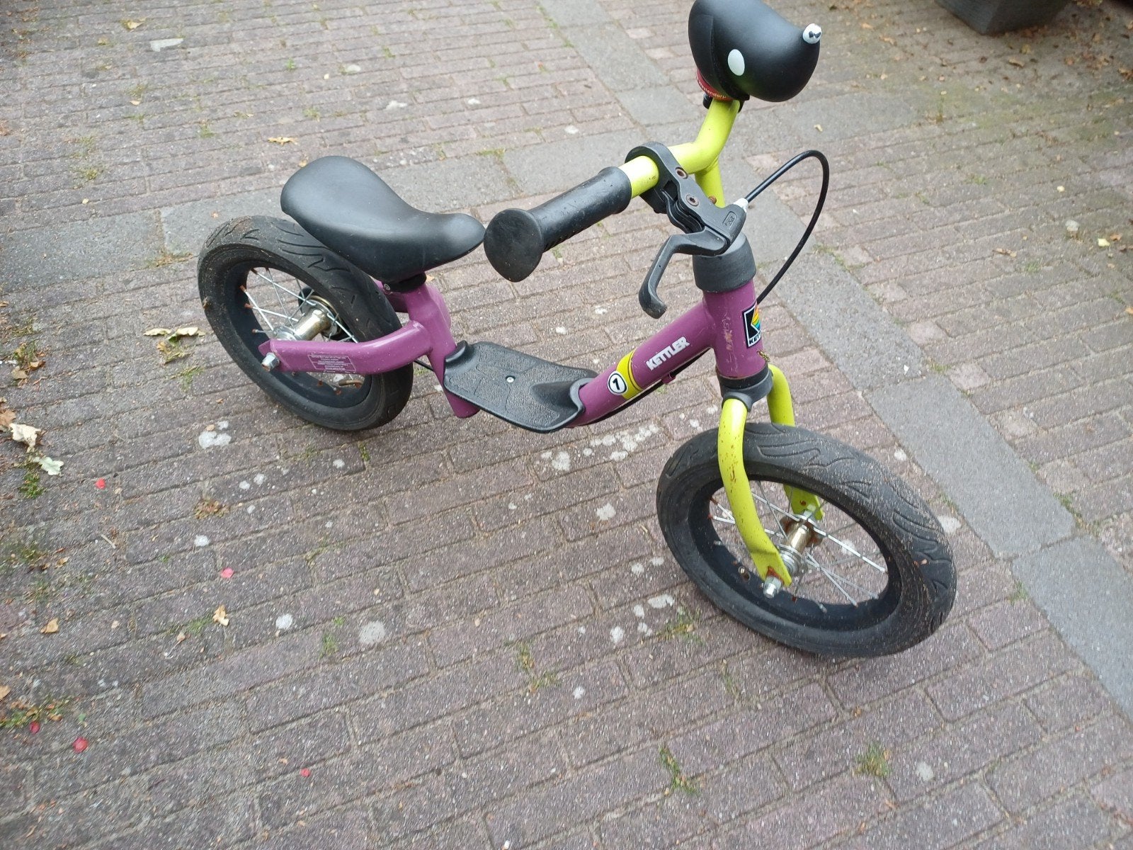 Mooie Kettler loopfiets - perfect voor de kleintjes!, Ophalen of Verzenden, Gebruikt, Loopfiets
